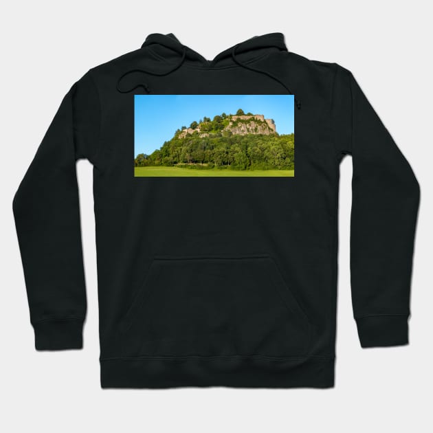 South-Western Sight of Hohentwiel Fortress Ruins - Singen, Germany Hoodie by holgermader